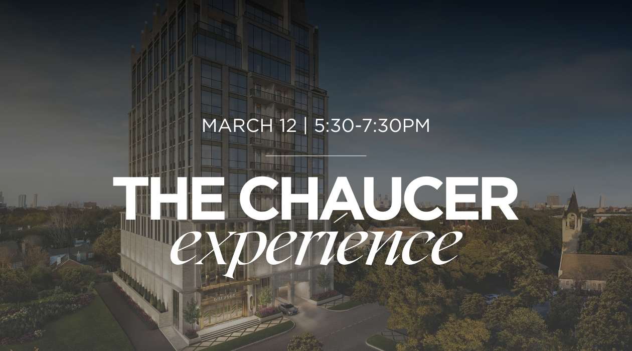 banner of an event at the the chaucer called the experience at eggersmann