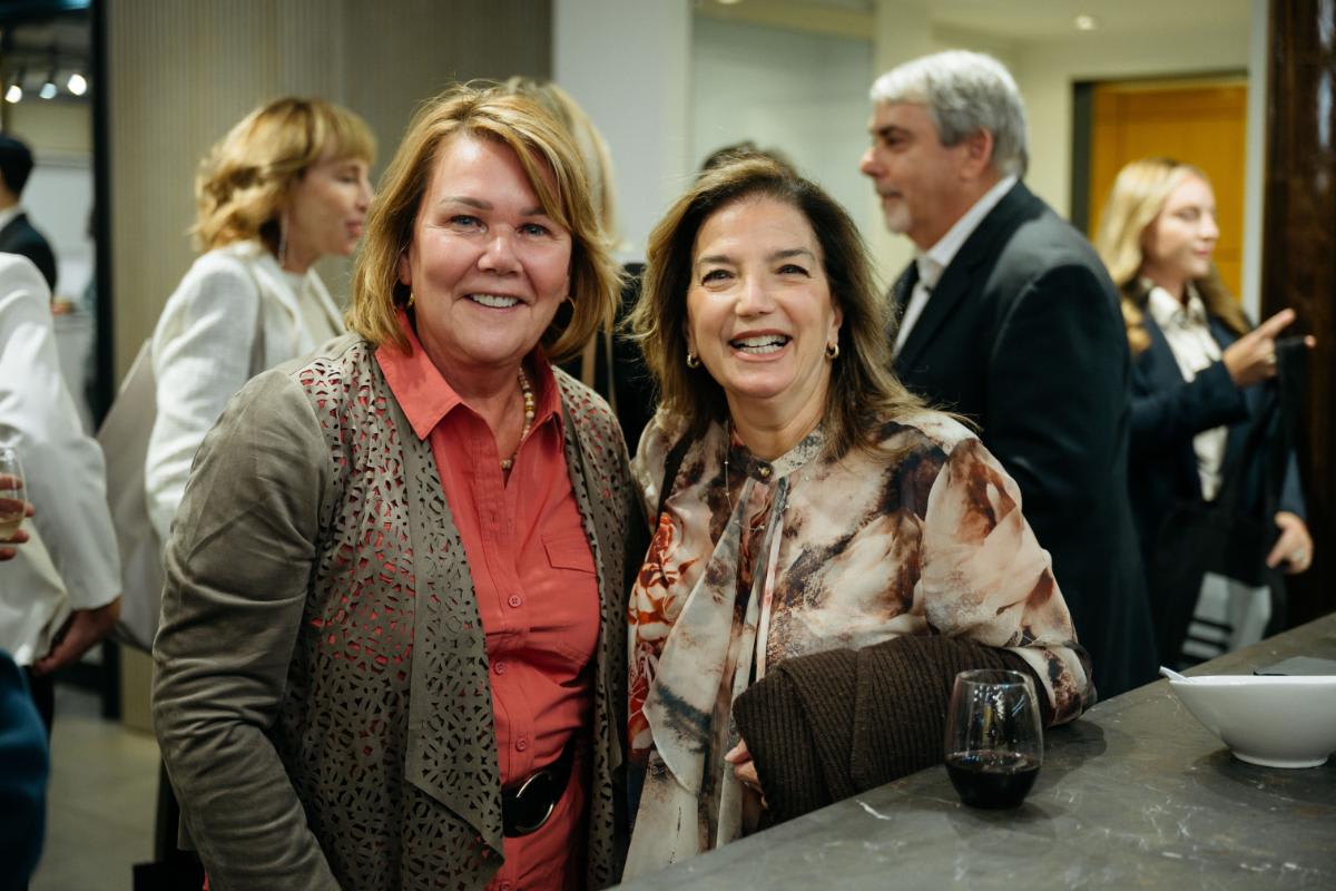 sandra soltoff at an eggersmann ny event with other women
