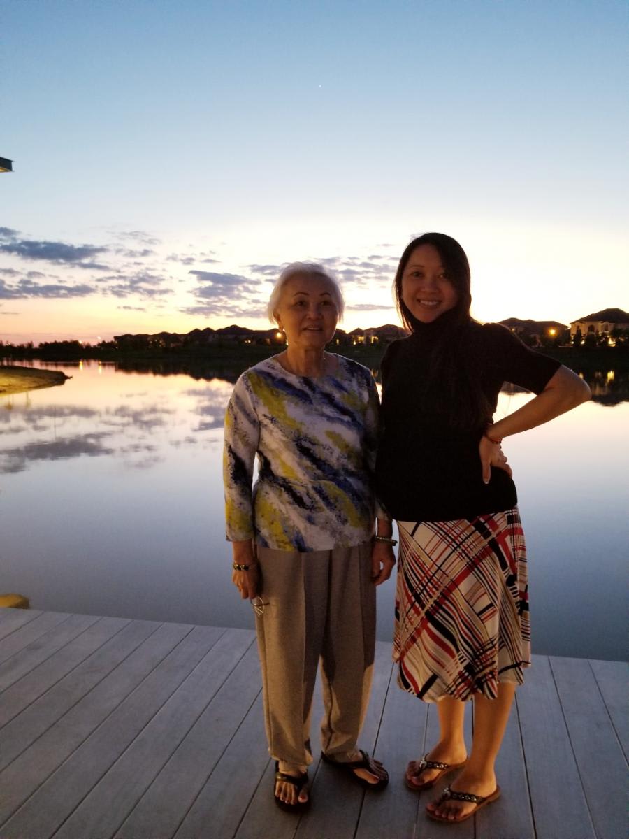 micky mey eggersmann houston designer with her mom