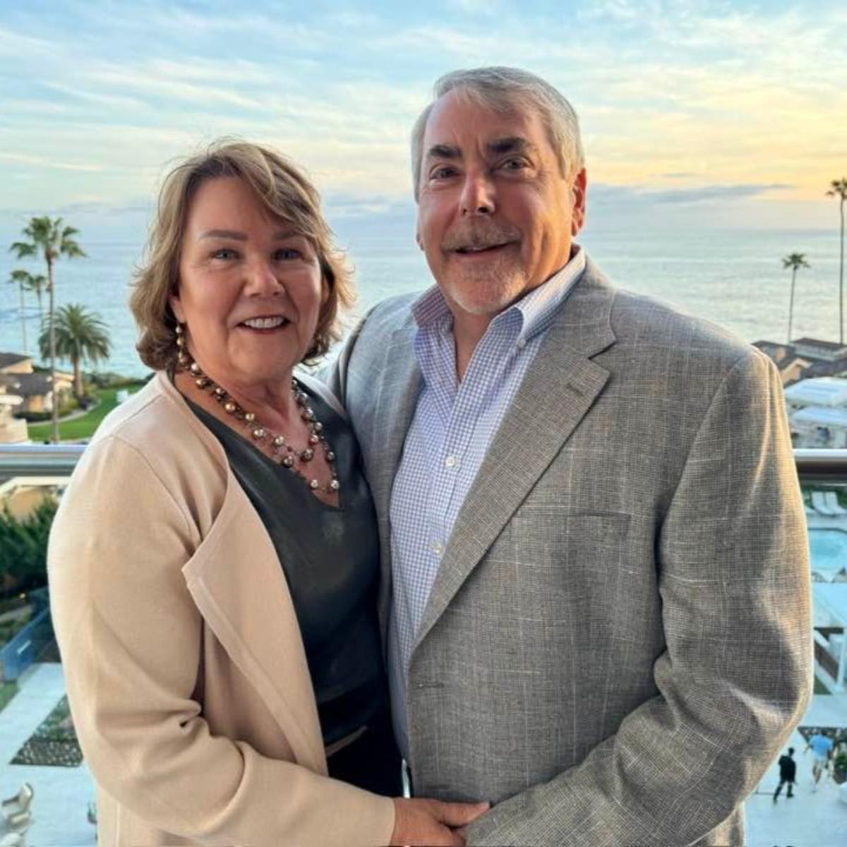 sandra soltoff eggersmann cfo with husband and eggersmann usa founder michael soltoff in laguna beach ca