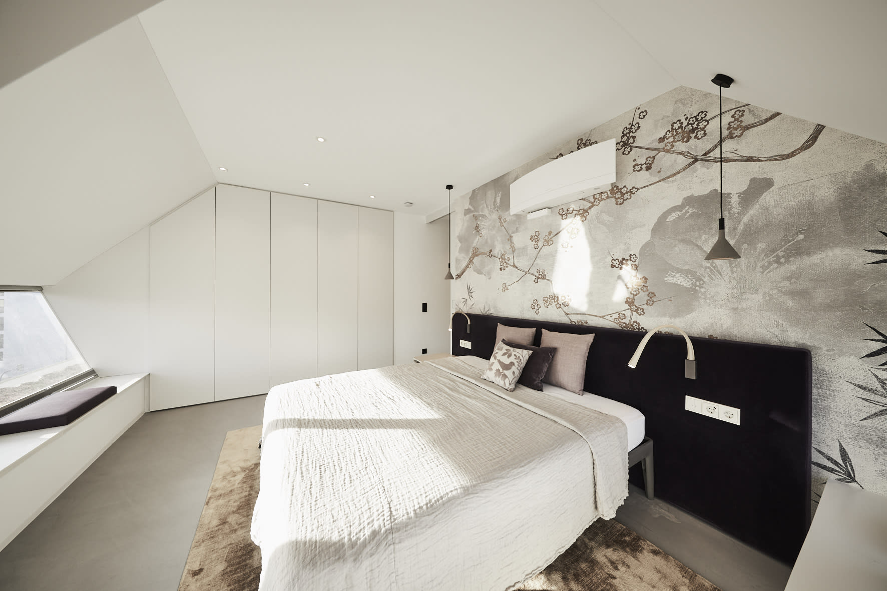 minimal master bedroom