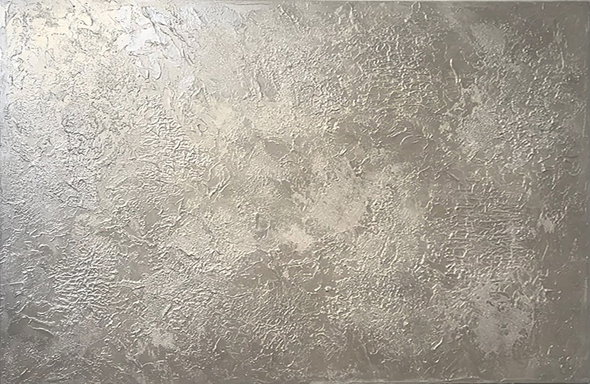 glossy textured art by jro displayed in the eggersmann LA showroom