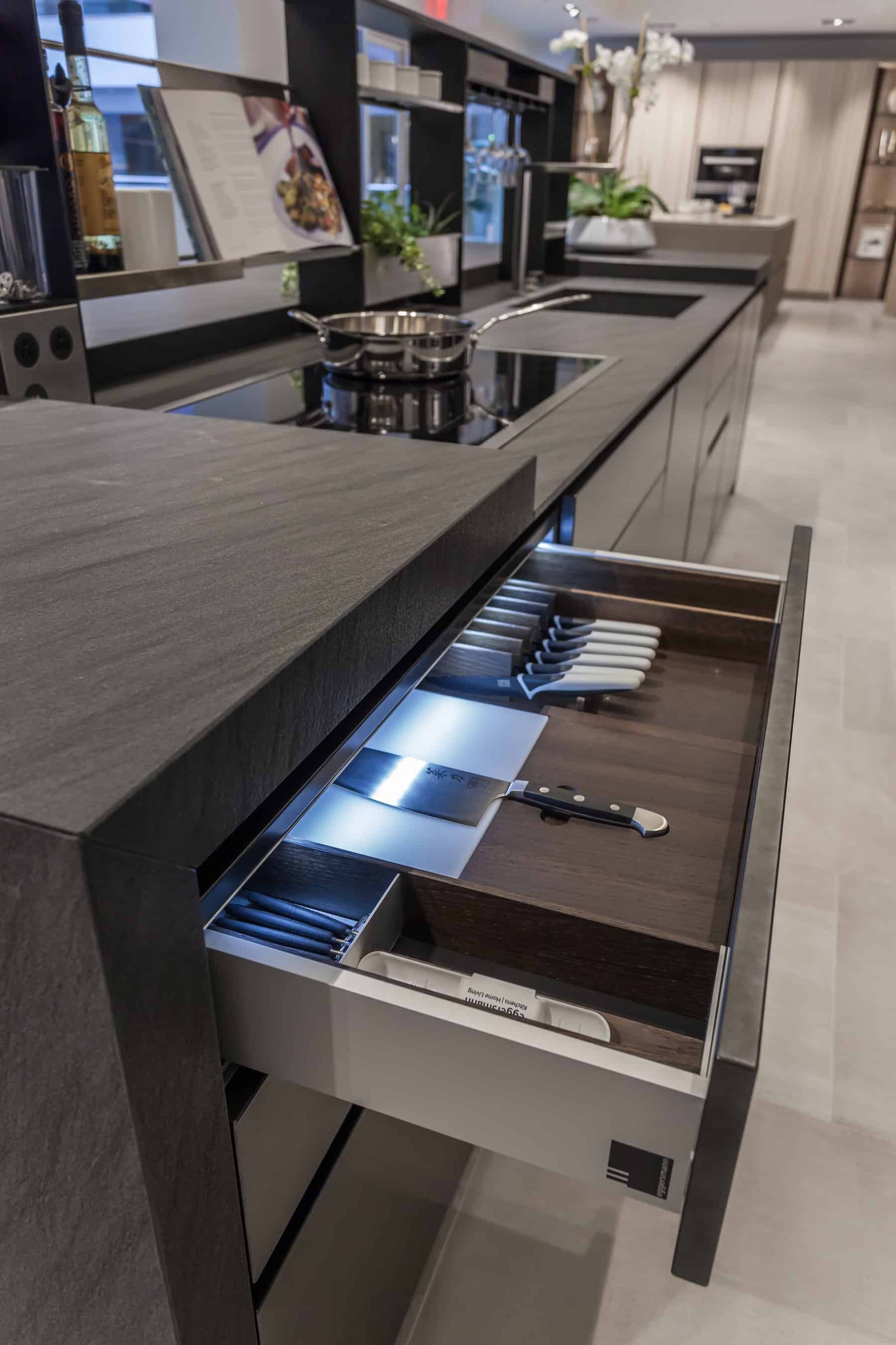 eggersman boxtec drawer organization for knives and cutlery