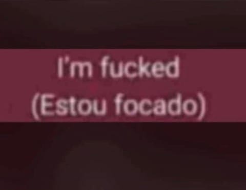 I'm fucked