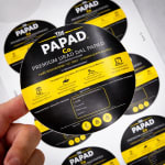 Name Stickers Gallery View 2 Name Stickers Printing India - Angle View 2 Premium Quality