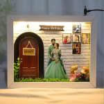 MDF Glowing Designer Photo Frame Gallery View 1 mdf glowing designer photo frame - Angle View 1 Premium Quality