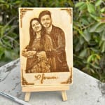 Wooden Engraving Photo Frame Gallery View 1 wooden engraving photo frame - Angle View 1 Premium Quality