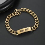 Personalized Eye Engraving Bracelet Gallery View 1 personalized eye engraving bracelet - Angle View 1 Premium Quality
