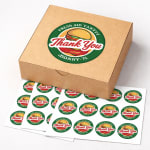 Box Stickers Gallery View 1 Box Stickers Printing India - Angle View 1 Premium Quality