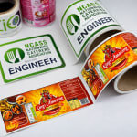 Matt Stickers Gallery View 1 Matt Stickers Printing India - Angle View 1 Premium Quality