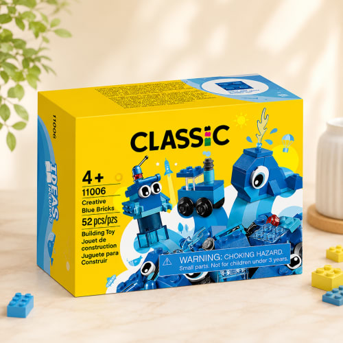 Toys Box & Label