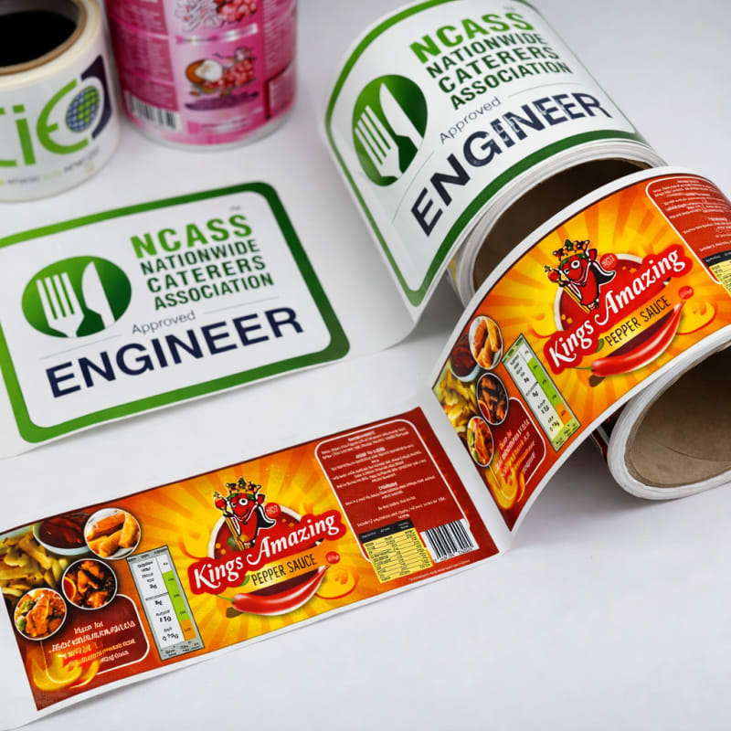 Matt Stickers Custom Printing & Same Day Express Delivery Matt Stickers Printing India - Custom Manufacturing AdOn Print Delhi NCR