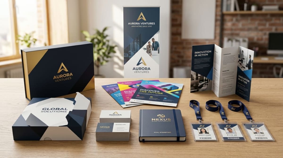Complete Printing Solutions for Businesses: ID Cards, Packaging Boxes, Posters, Flyers and Banners