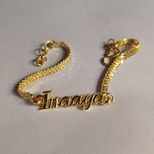 customized name engraving bracelet