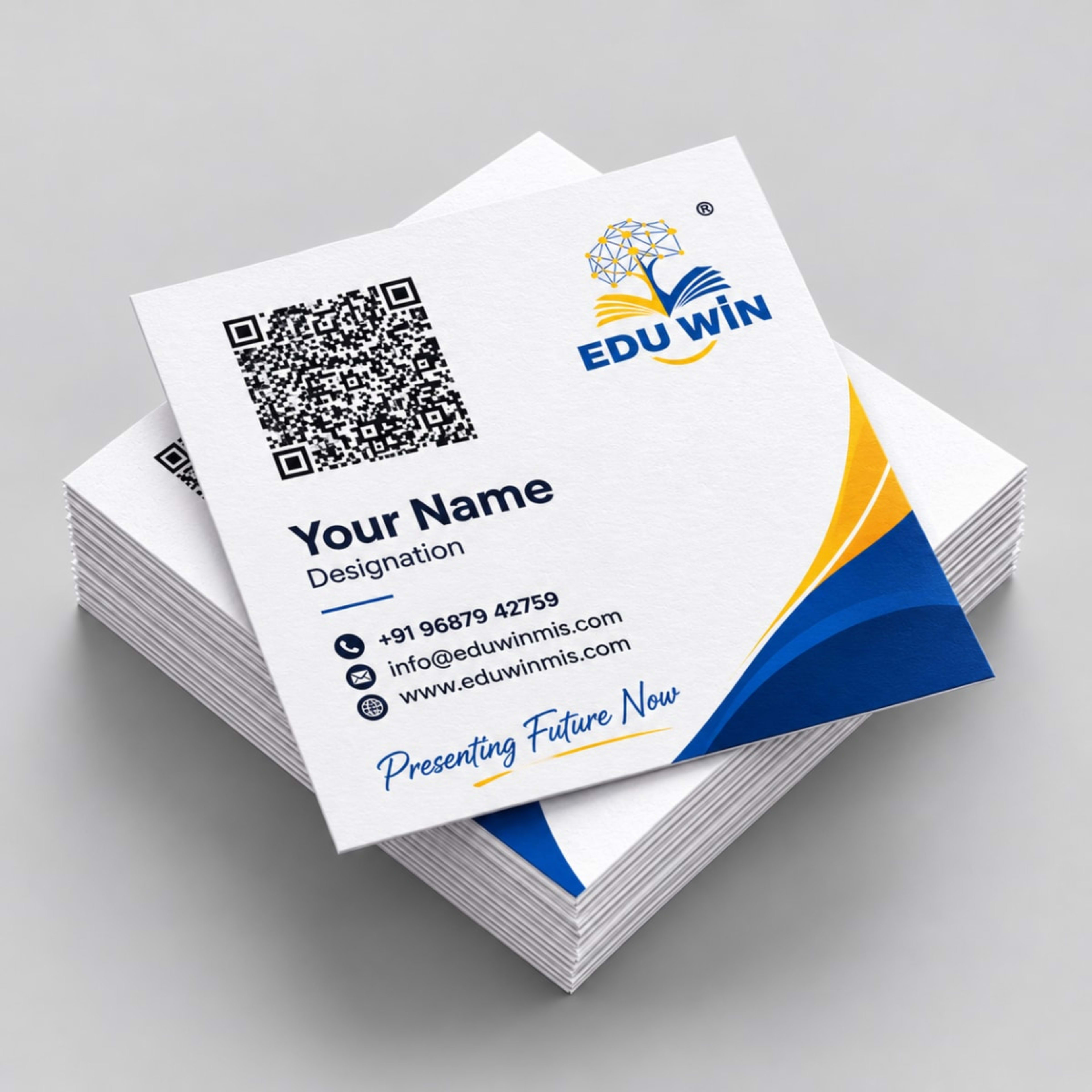 Square Visiting Cards in Chanakyapuri