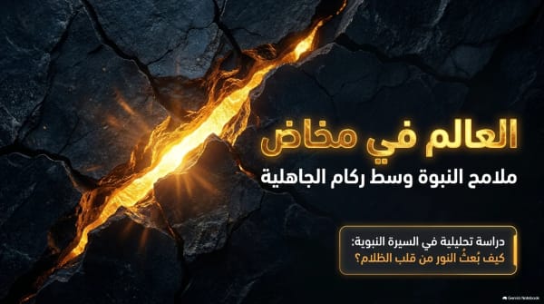 2- العالم في مخاض: ملامح النبوة وسط ركام الجاهلية