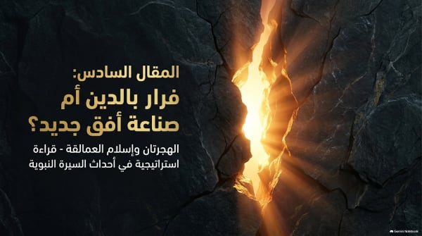 6- فرار بالدين أم صناعة أفق جديد؟ الهجرتان إلى الحبشة وإسلام العمالقة