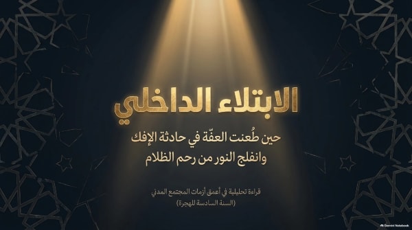 18- الابتلاء الداخلي: حين طعنت العفة في حادثة الإفك وغزوة بني المصطلق