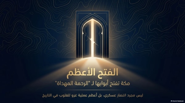 23- فتح مكة (الفتح الأعظم): العبقرية العسكرية وتفكيك قوى الشرك وعام الوفود