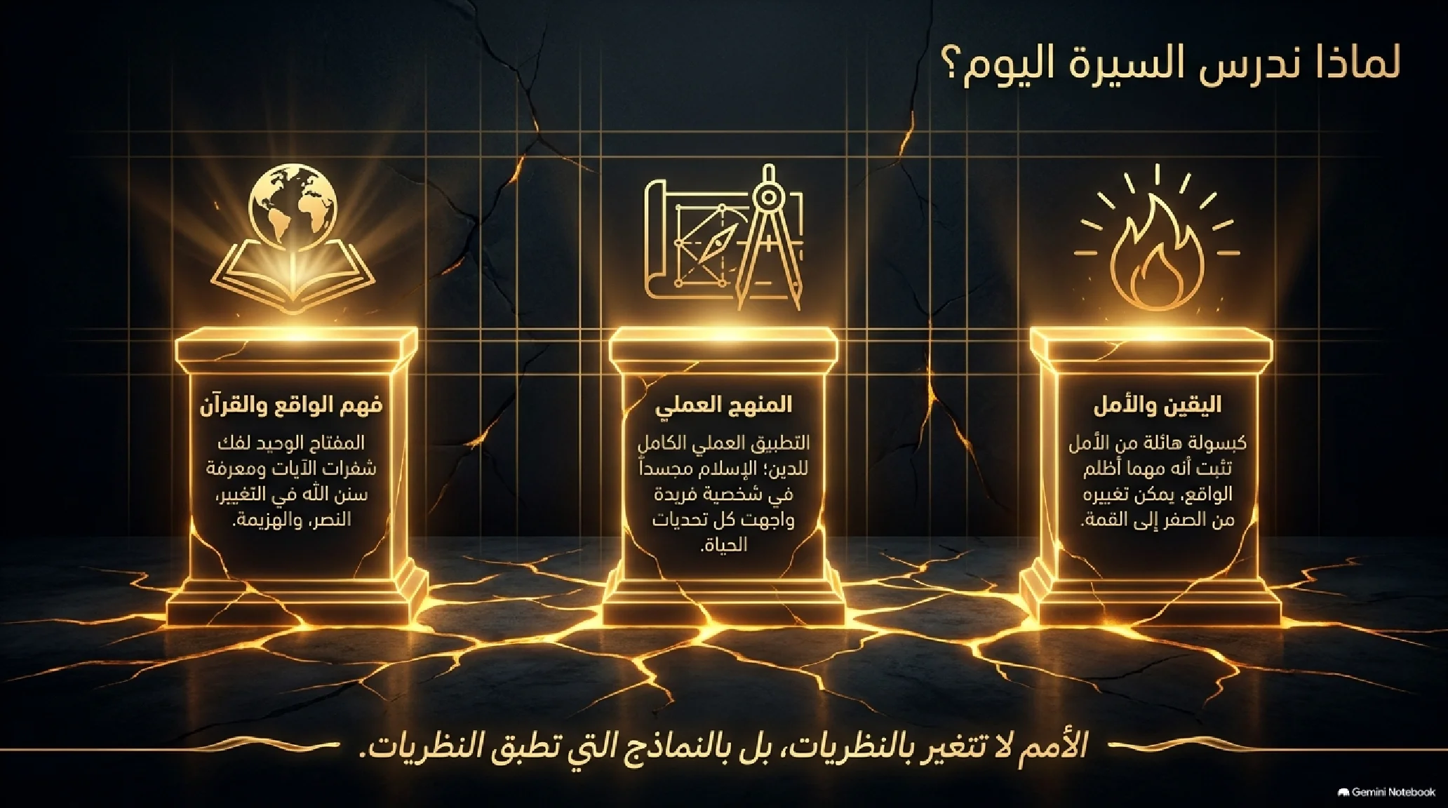 2- العالم في مخاض: ملامح النبوة وسط ركام الجاهلية - شريحة 2