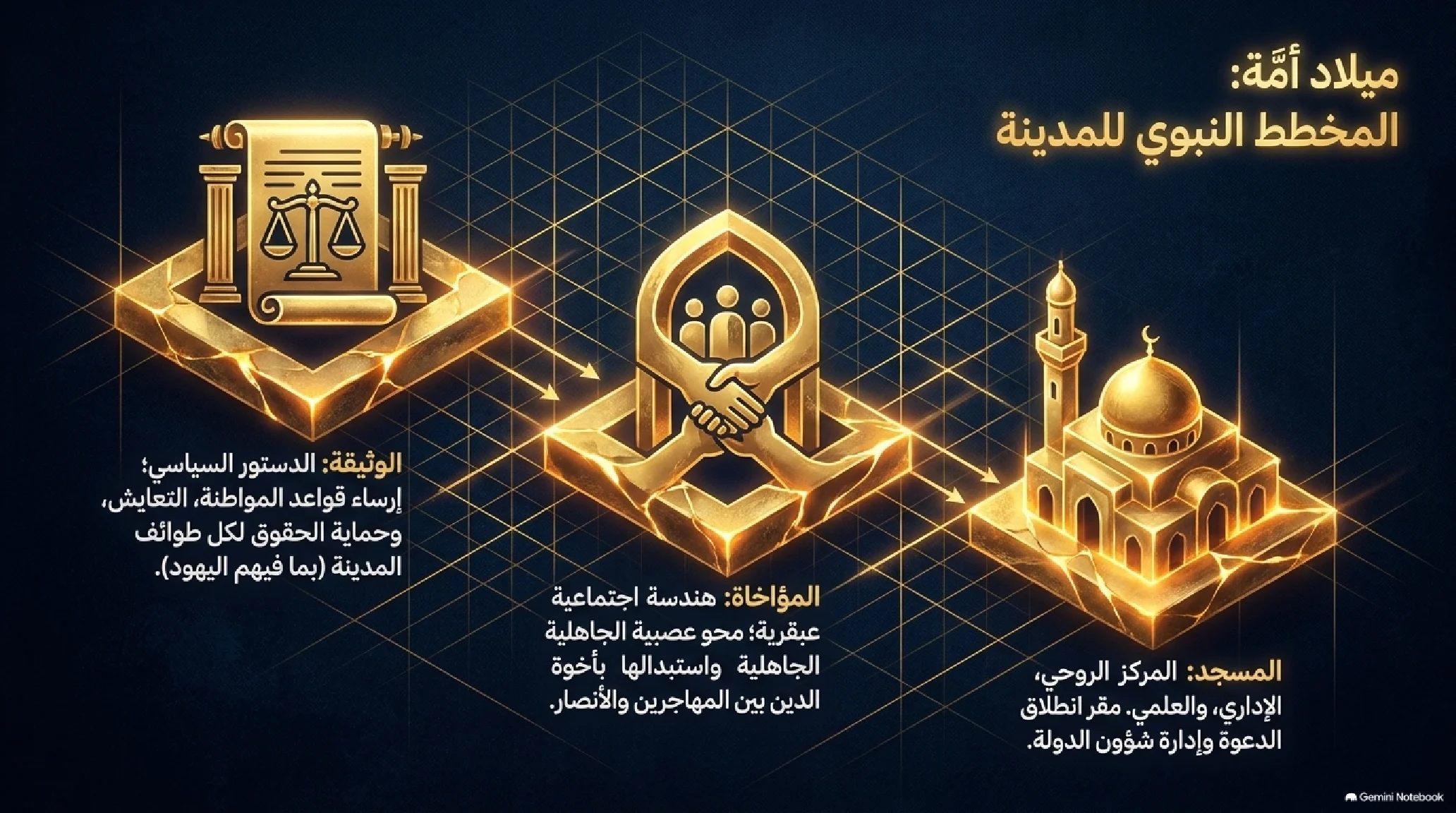2- العالم في مخاض: ملامح النبوة وسط ركام الجاهلية - شريحة 13