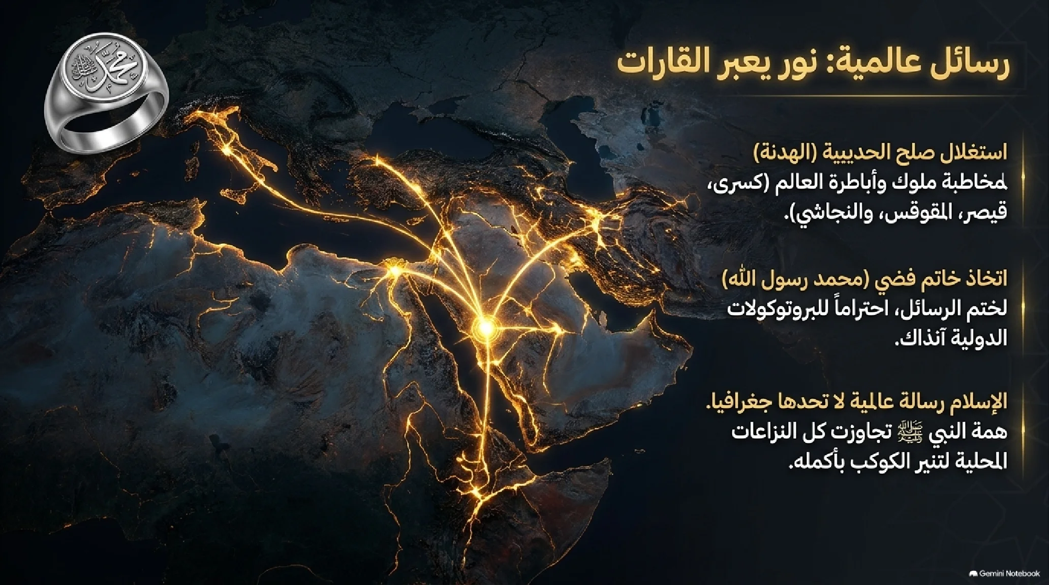 2- العالم في مخاض: ملامح النبوة وسط ركام الجاهلية - شريحة 14