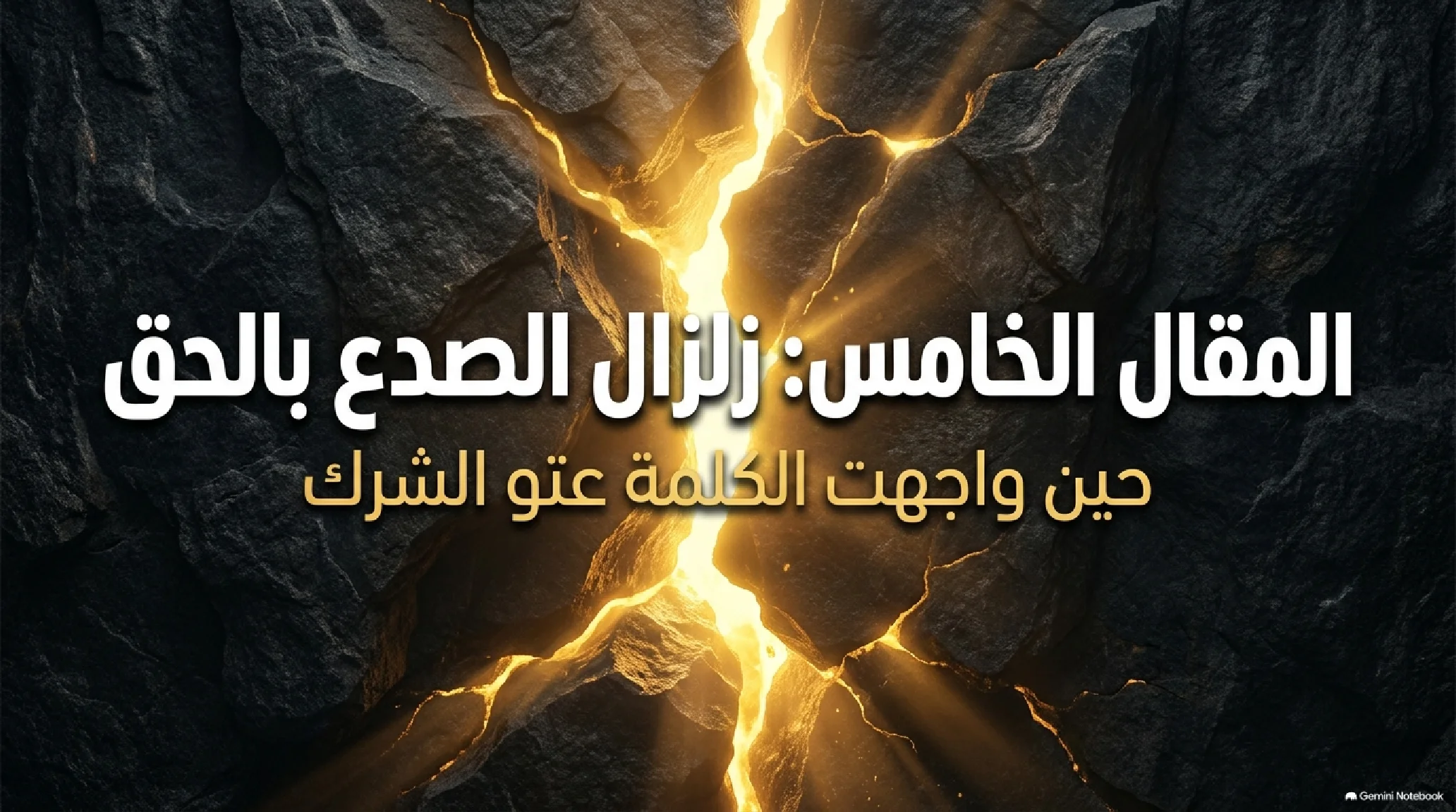 5- زلزال الصدع بالحق: حين واجهت الكلمة عتو الشرك في مكة المكرمة - شريحة 1