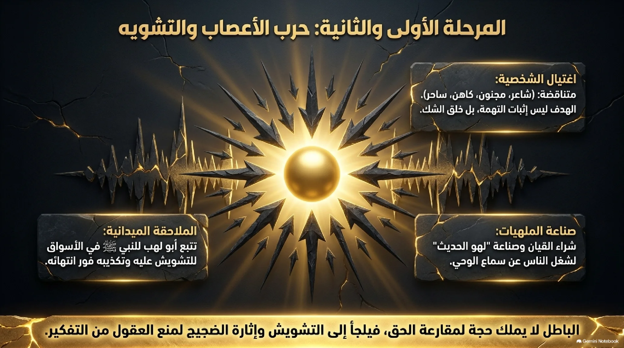 5- زلزال الصدع بالحق: حين واجهت الكلمة عتو الشرك في مكة المكرمة - شريحة 7
