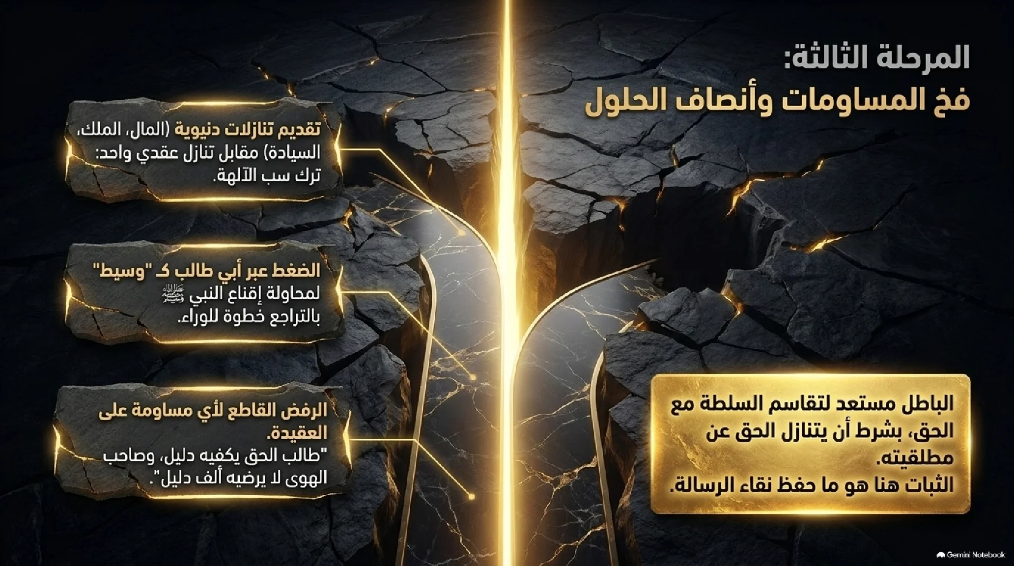 5- زلزال الصدع بالحق: حين واجهت الكلمة عتو الشرك في مكة المكرمة - شريحة 8