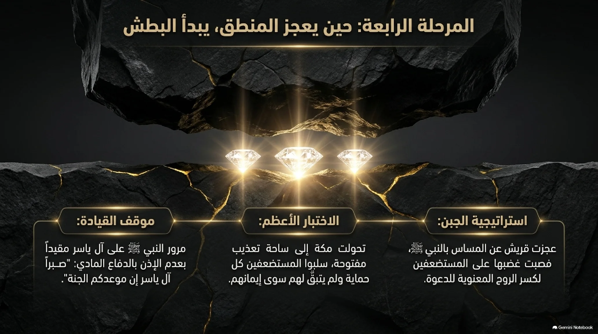 5- زلزال الصدع بالحق: حين واجهت الكلمة عتو الشرك في مكة المكرمة - شريحة 9
