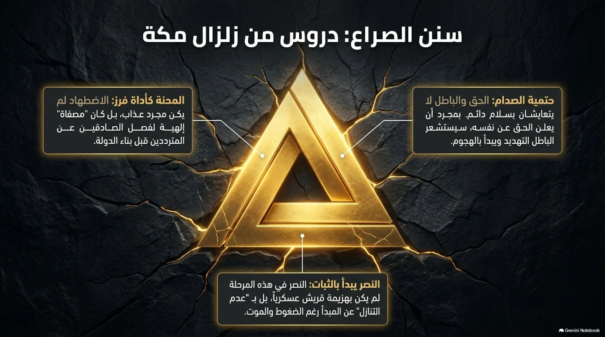5- زلزال الصدع بالحق: حين واجهت الكلمة عتو الشرك في مكة المكرمة - شريحة 12