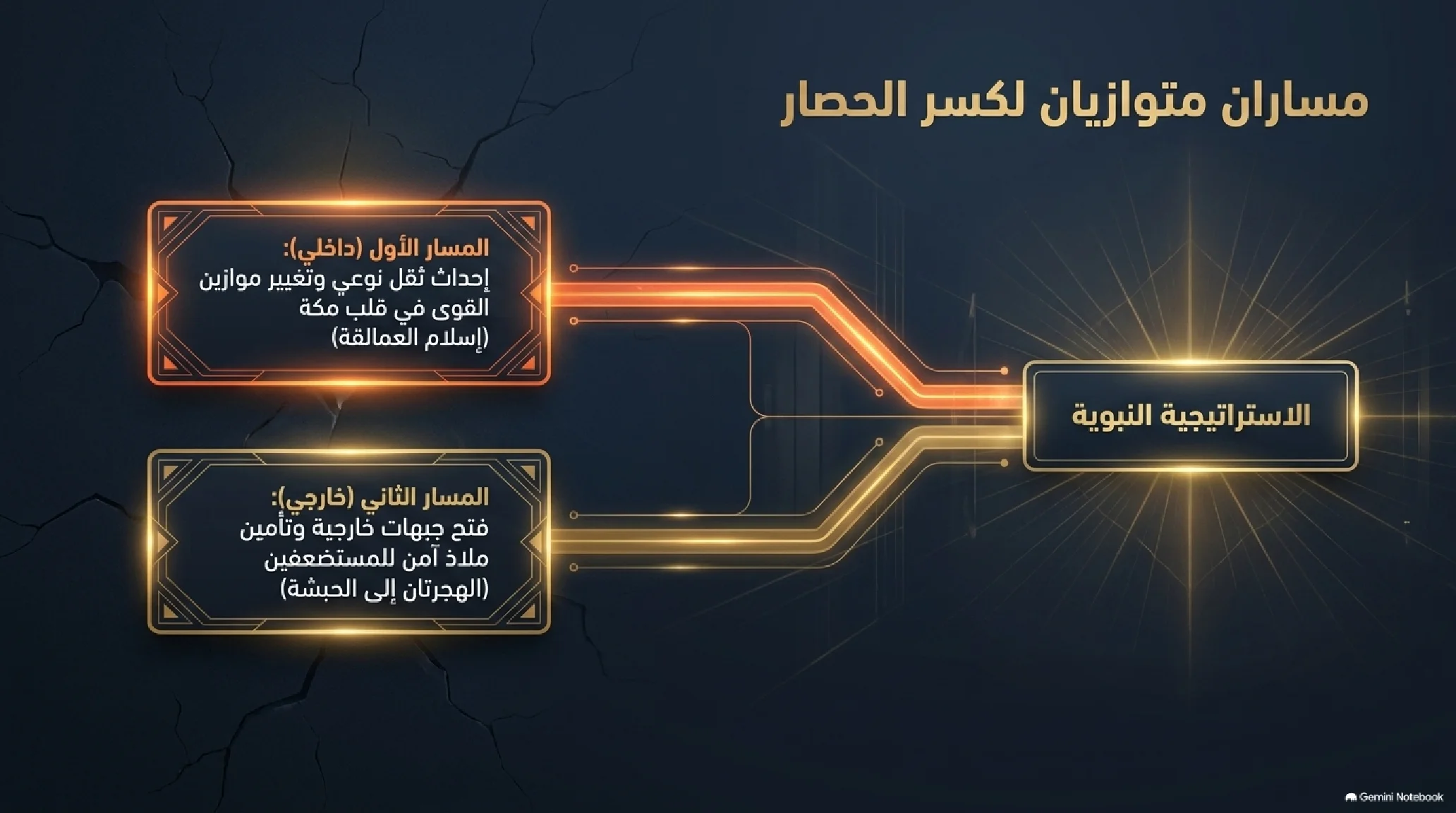 6- فرار بالدين أم صناعة أفق جديد؟ الهجرتان إلى الحبشة وإسلام العمالقة - شريحة 3