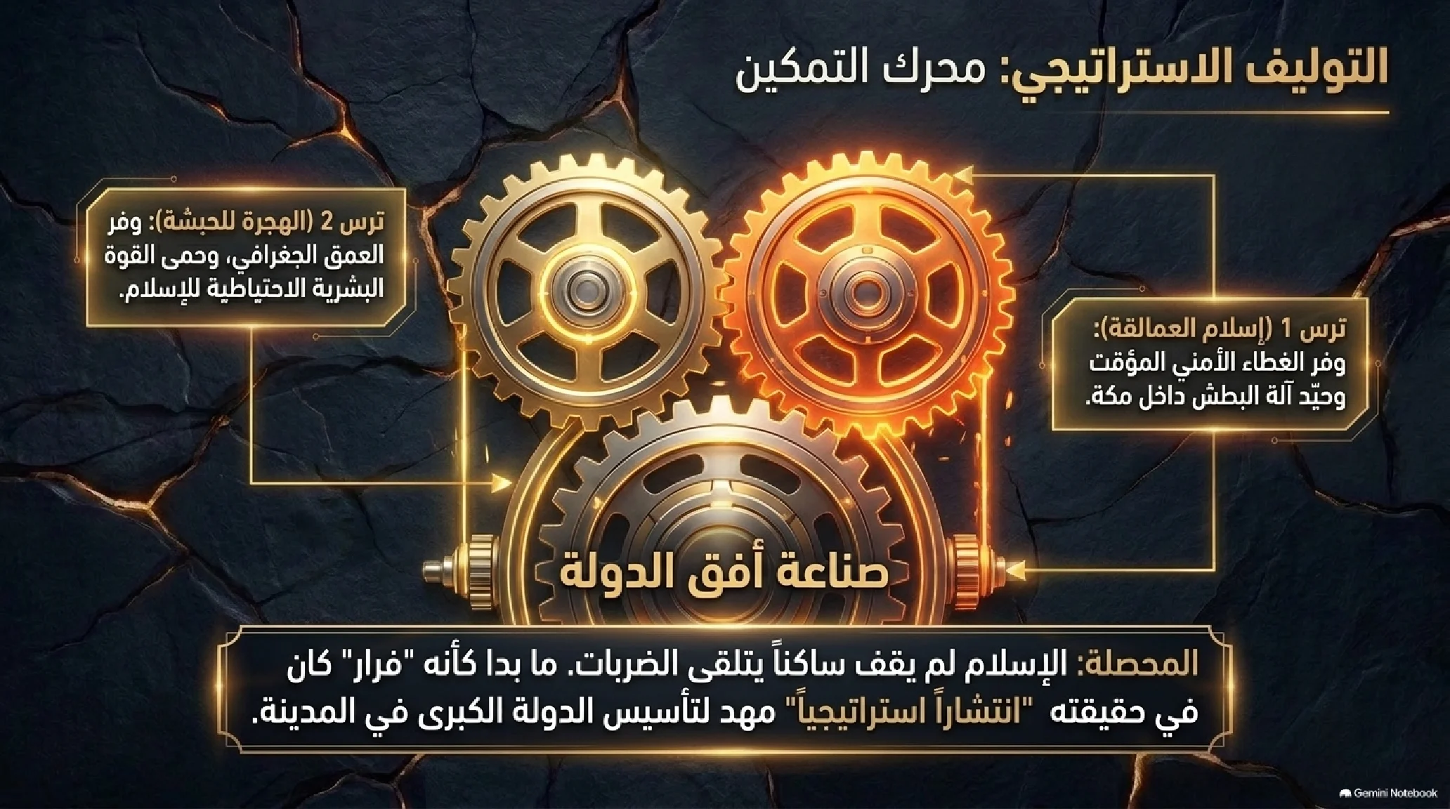 6- فرار بالدين أم صناعة أفق جديد؟ الهجرتان إلى الحبشة وإسلام العمالقة - شريحة 14