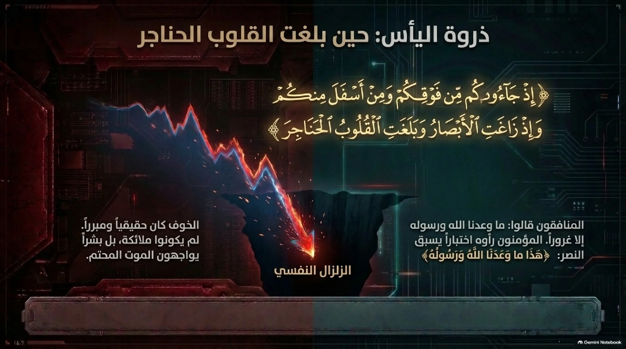 17- غزوة الخندق (الأحزاب): الإستراتيجية العسكرية، عبقرية التحصين، وكسر الحصار - شريحة 10