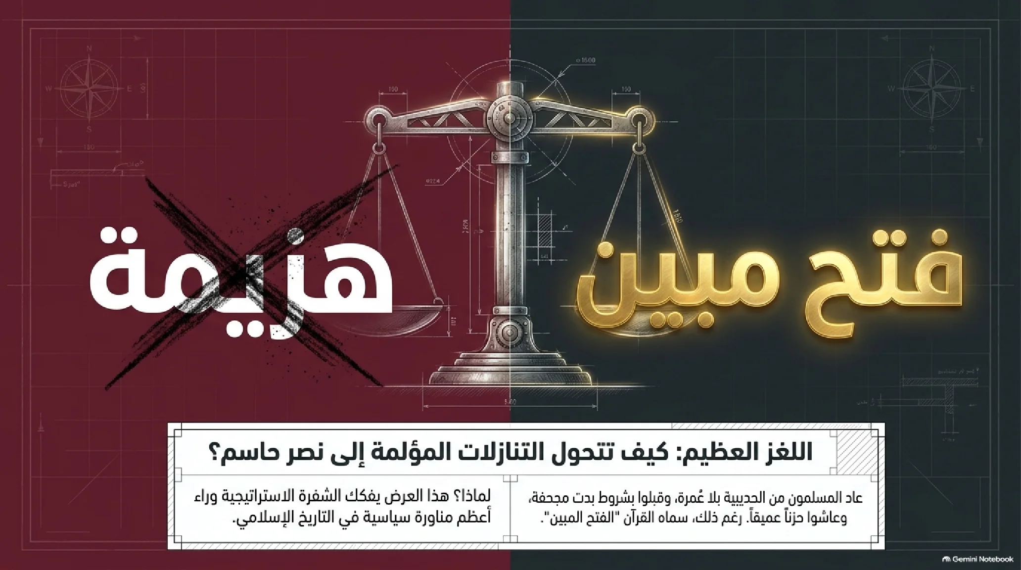 19- صلح الحديبية: الفتح المبين وتجليات العبقرية الدبلوماسية النبوية - شريحة 2