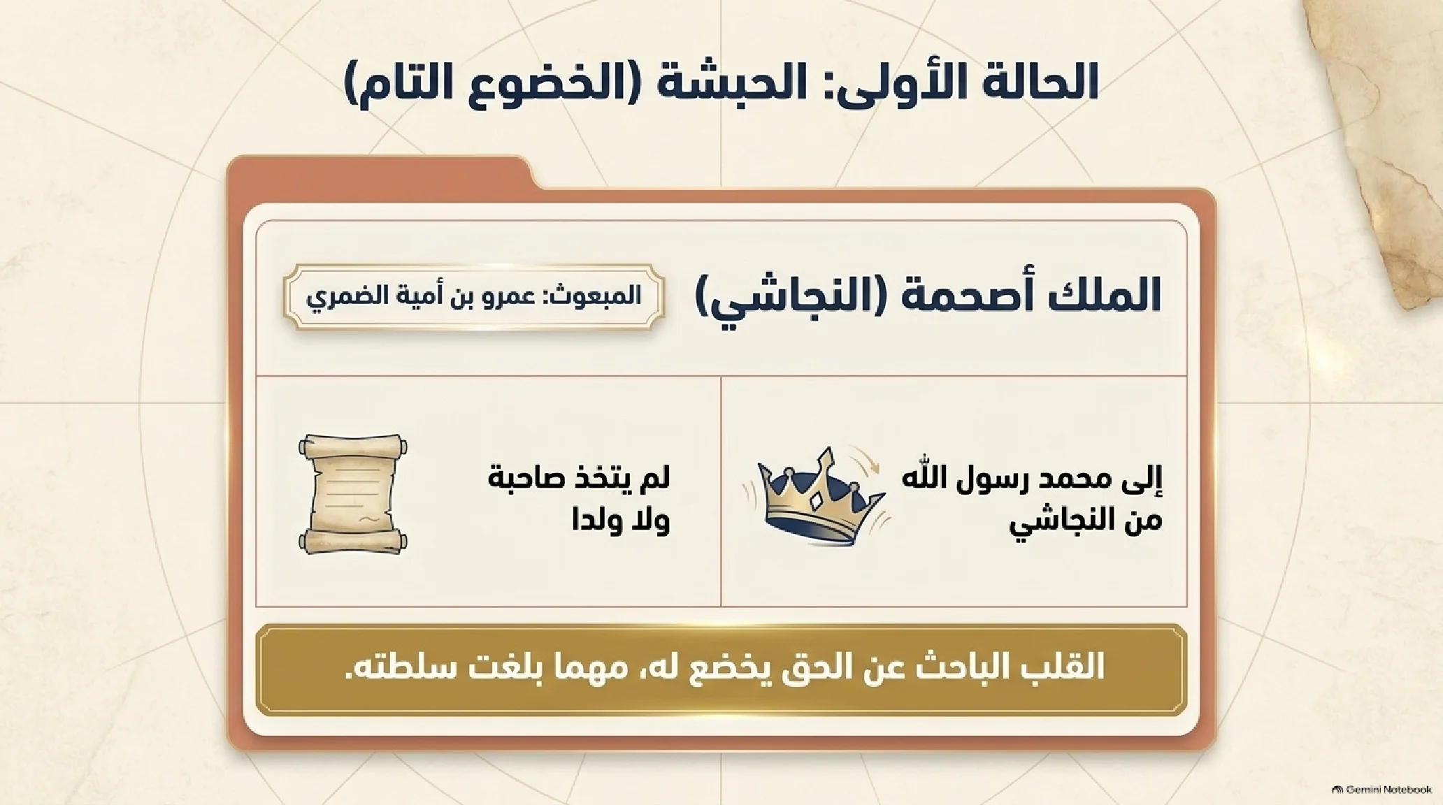 20- مخاطبة الملوك: حين طرق الإسلام أبواب الإمبراطوريات العظمى وتغير وجه العالم القديم - شريحة 6