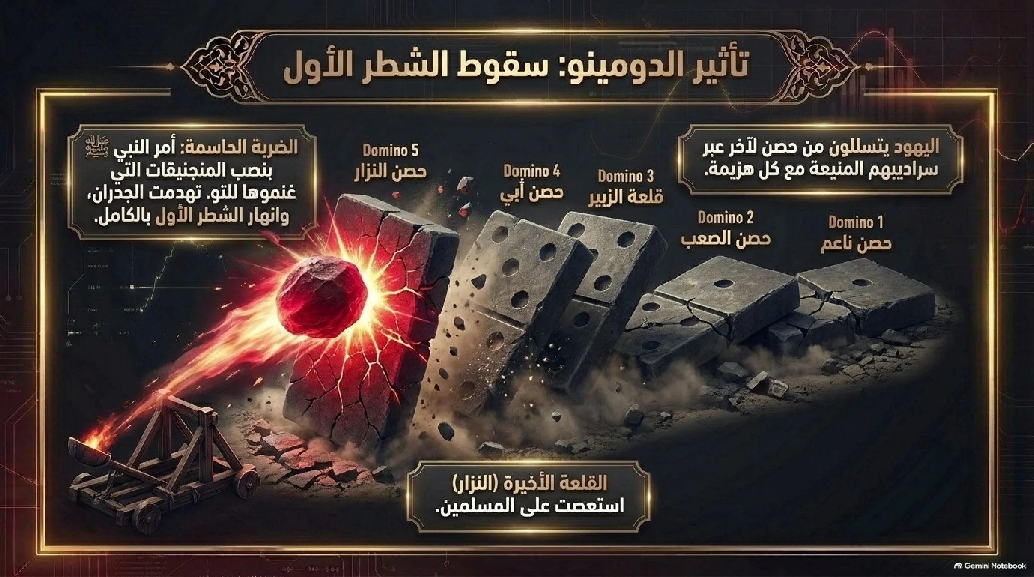 21- غزوة خيبر: تصفية الوجود العسكري للغدر وميلاد التوازن الاقتصادي - شريحة 9