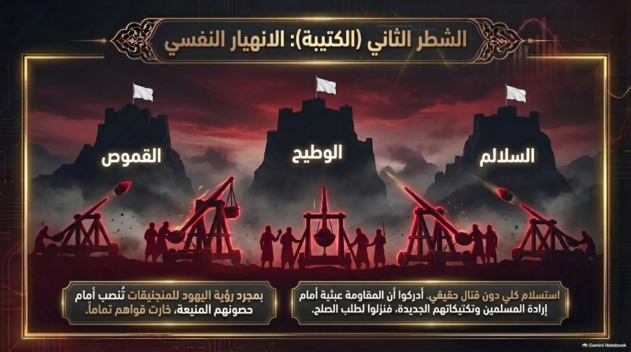 21- غزوة خيبر: تصفية الوجود العسكري للغدر وميلاد التوازن الاقتصادي - شريحة 10