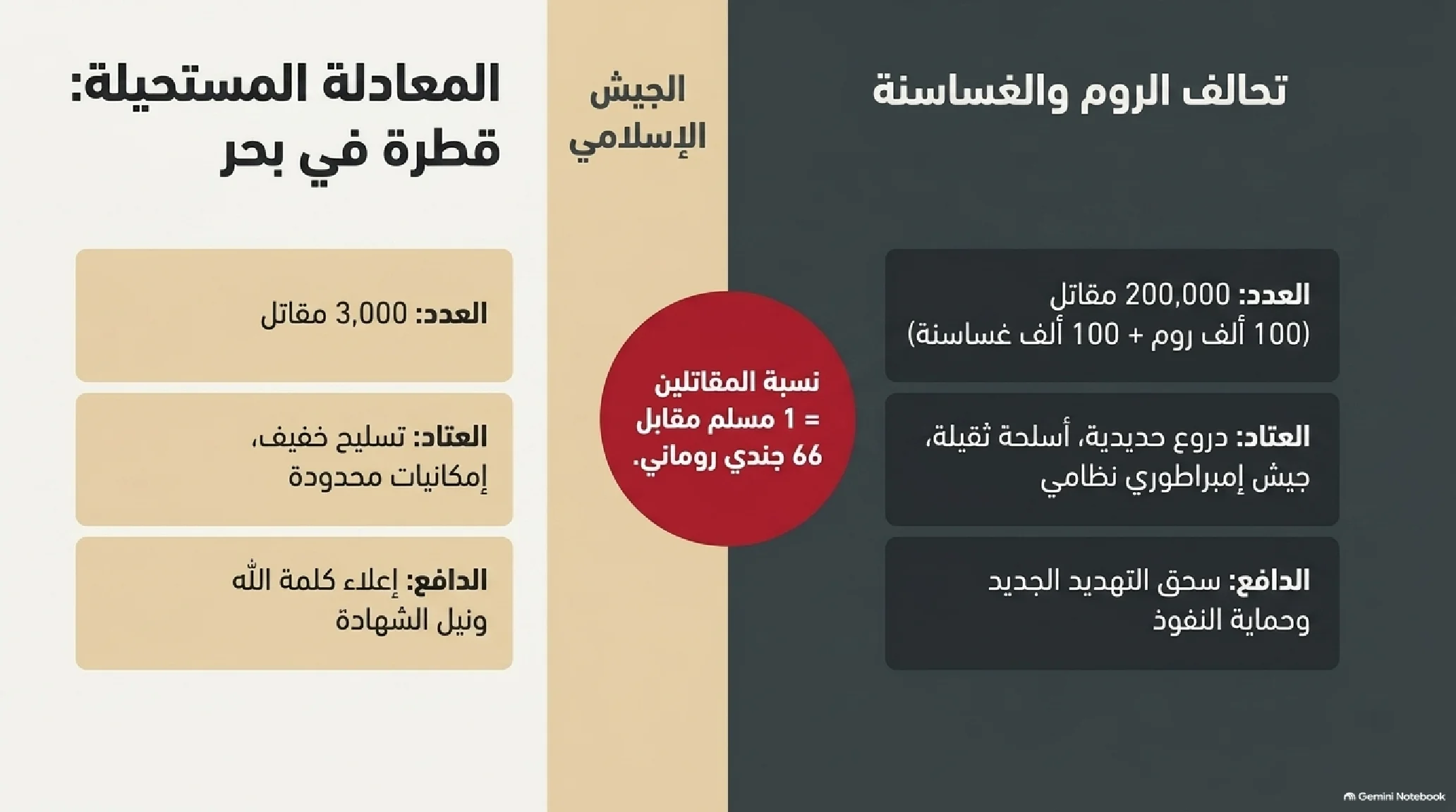 22- غزوة مؤتة: الصدام العسكري الأول مع جبروت الروم وعبقرية خالد بن الوليد - شريحة 4