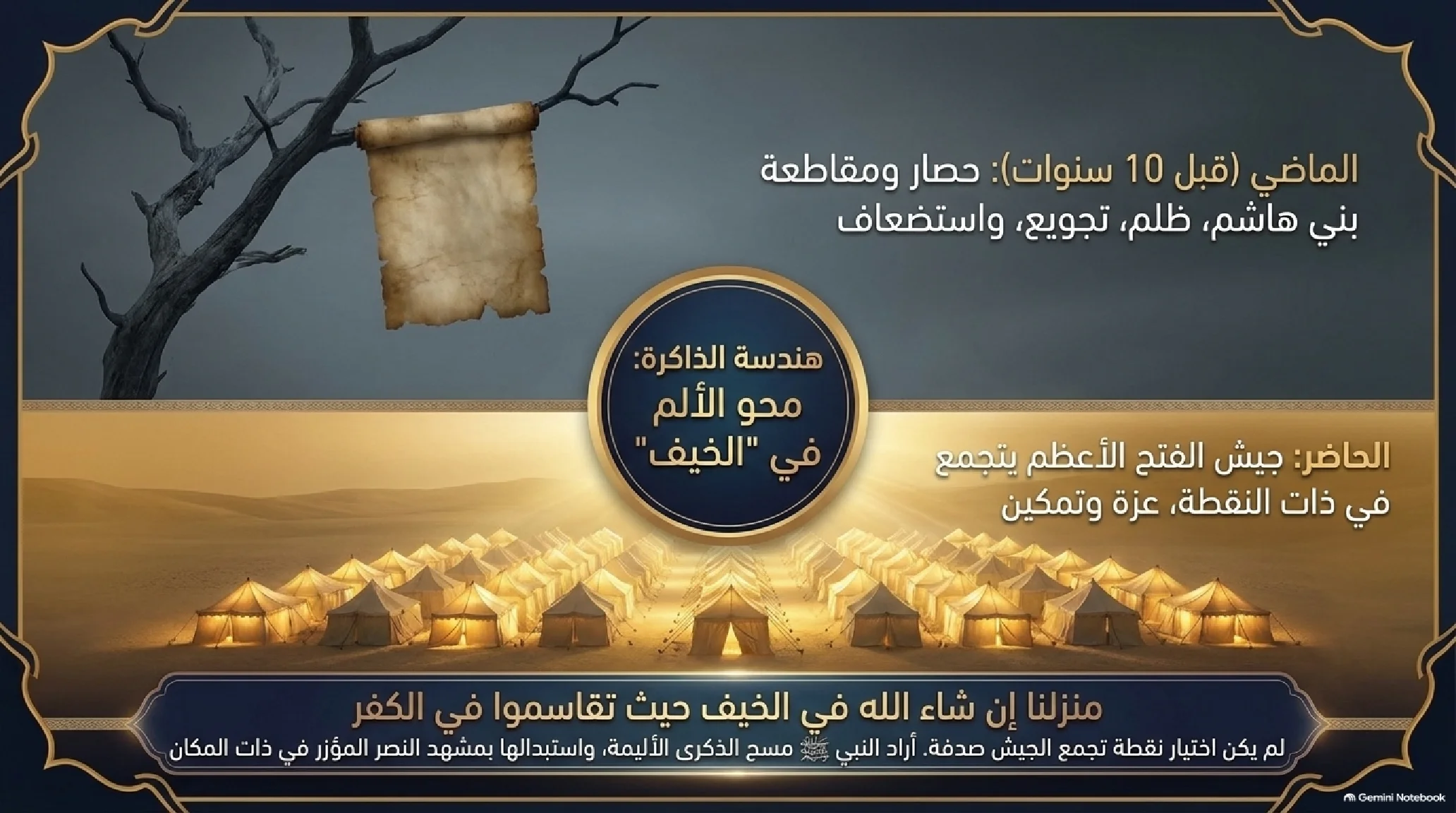 23- فتح مكة (الفتح الأعظم): العبقرية العسكرية وتفكيك قوى الشرك وعام الوفود - شريحة 9
