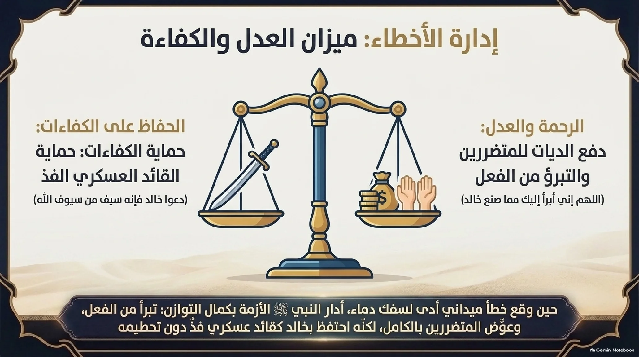 23- فتح مكة (الفتح الأعظم): العبقرية العسكرية وتفكيك قوى الشرك وعام الوفود - شريحة 13