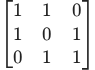 is the column space of the matrix .