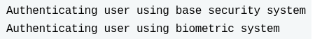 This code generates output: