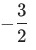 The slope of  is .