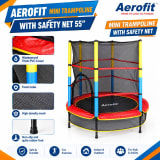 ترامبولين أطفال مع شبكة حماية – My First Trampoline & Enclosure 1