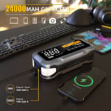 جهاز تعزيز البطارية مع نافخ عجلات 4 في1 24000mAh BEETRO BE0149 2