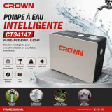 مضخة ماء ذكية وصامتة CROWN CT35147 1