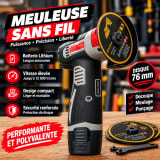 صاروخ جلاخة لاسلكية PRONE 20V – قرص 75 مم 1