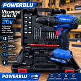 فيسوز برّوز مارطو بدون سلك PowerBlu 20V 1