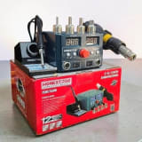 محطة لحام 2 في 1 بكاوية ومسدس هواء ساخن 75W/750W – HONESTPRO 1